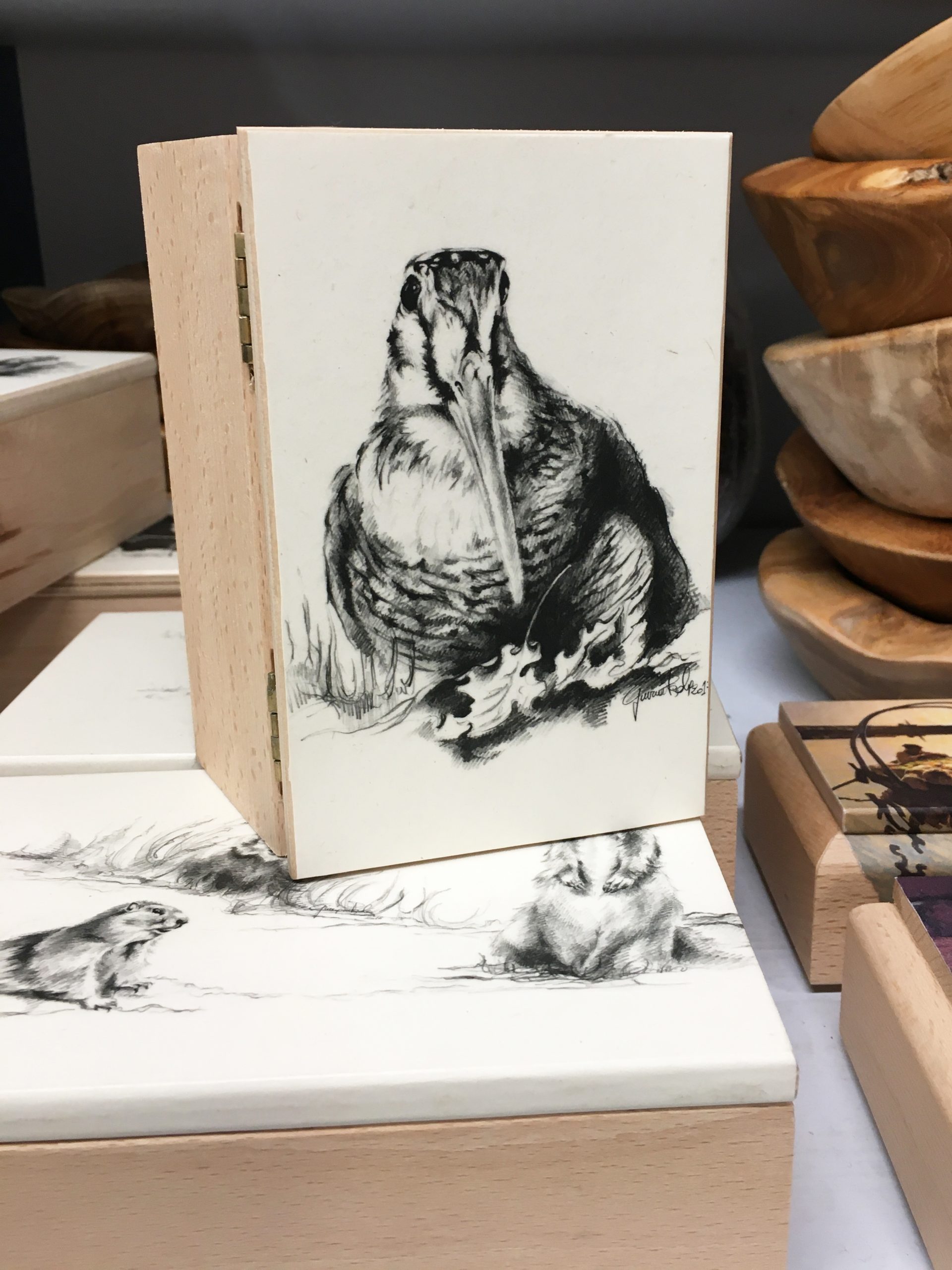 Scatole in legno angolo di Paola