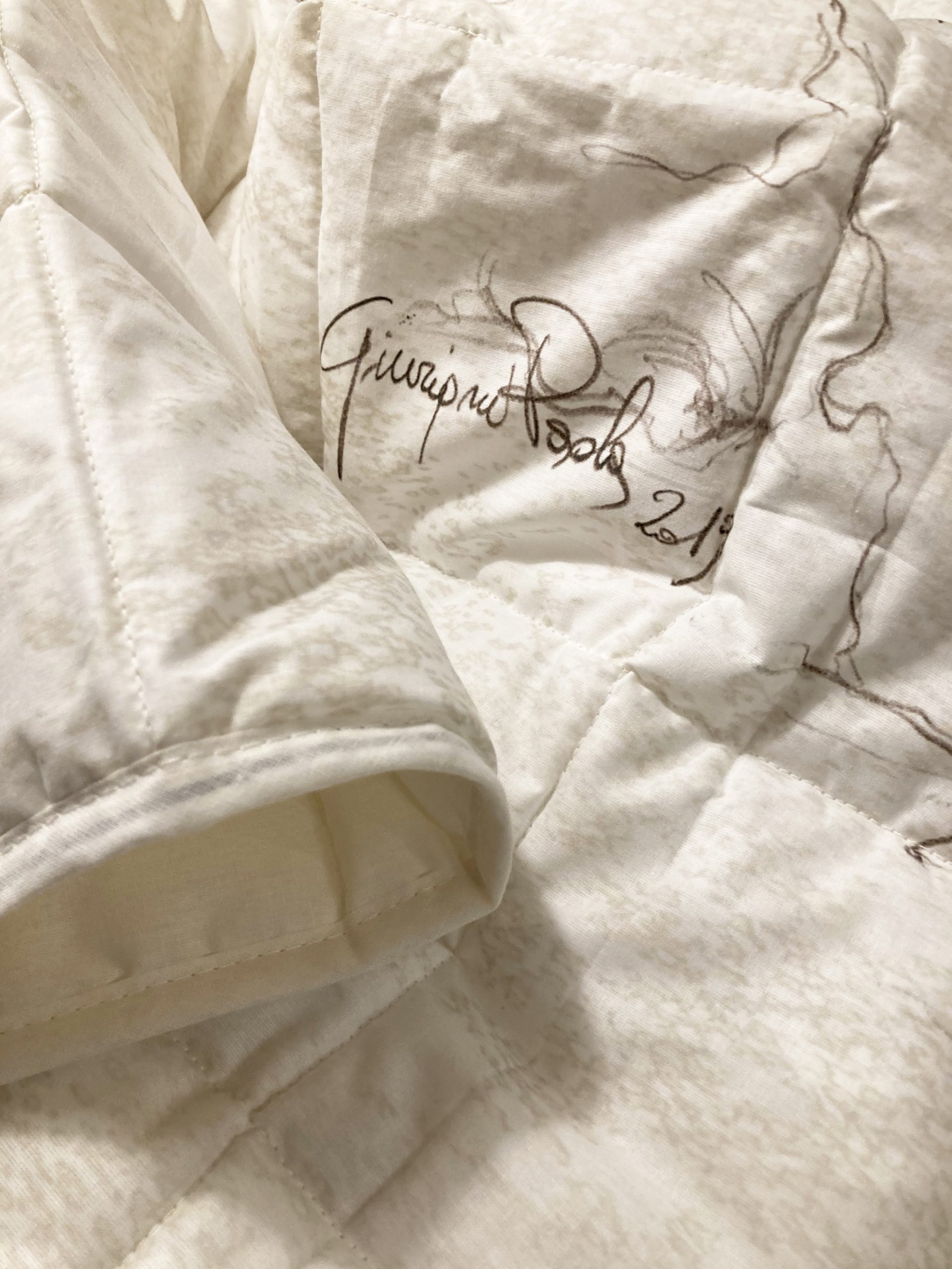 Trapuntino disegno aquila Angolo di Paola