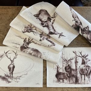 tovagliette animali di montagna