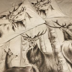 copripiumino animali di montagna